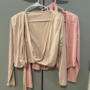 Sports wrap long sleeve